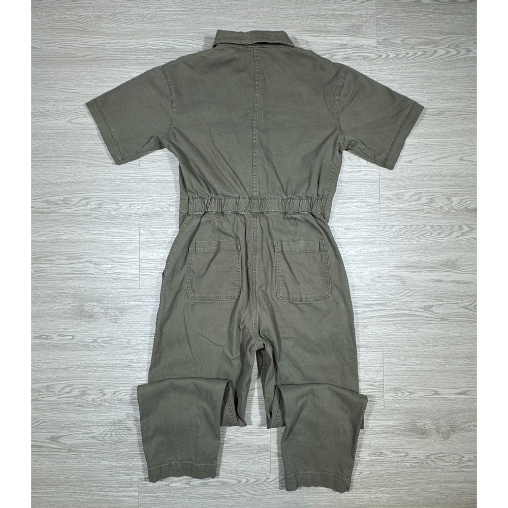 Celebrity Pink Women Jumpsuit Uniform Green Small Short‎ Sleeve Utility Coverall - Picture 9 of 11